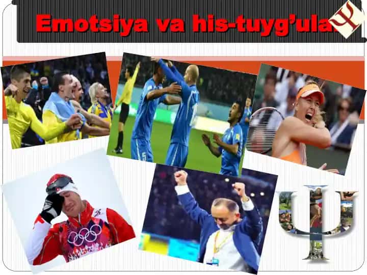 Hissiyotlar va Emotsiyalar