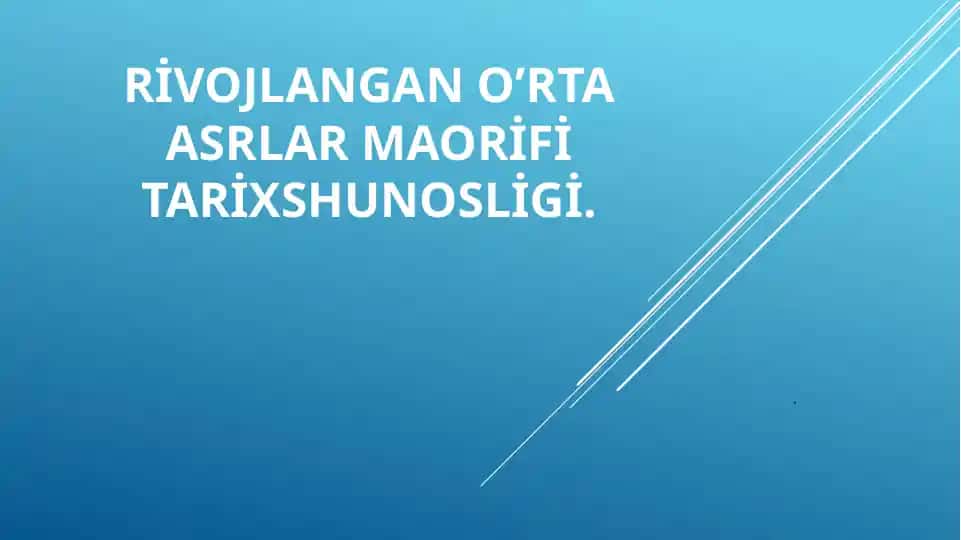 O'rta Osiyo feodal tuzumi
