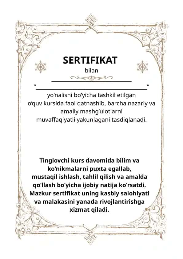 SERTIFIKAT