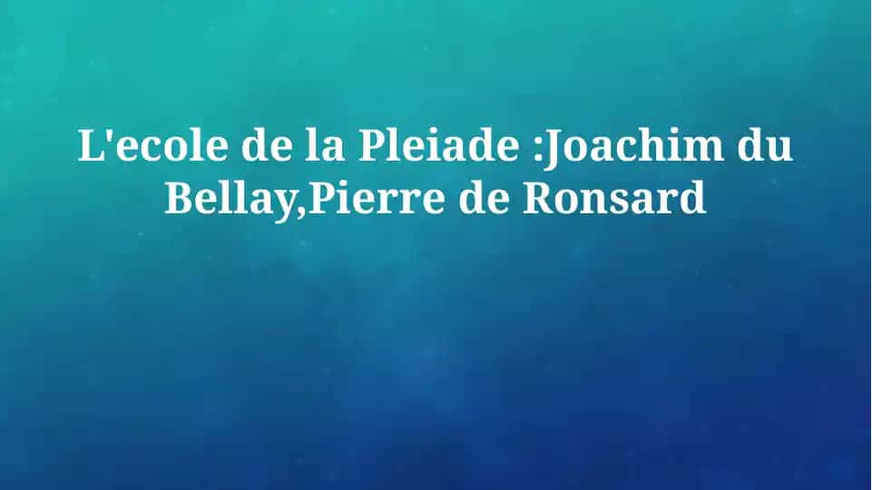 La Pléiade