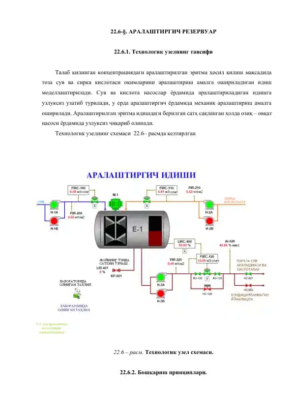 АРАЛАШТИРГИЧ РЕЗЕРВУАР