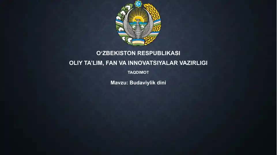 Buddizmning asosiy tushunchalari
