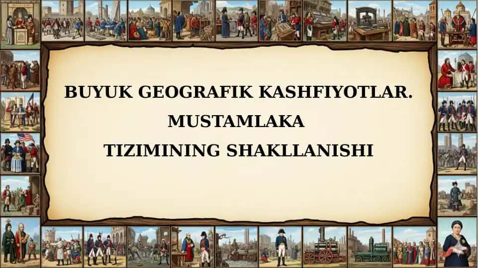 Buyuk Geografik Kashfiyotlar