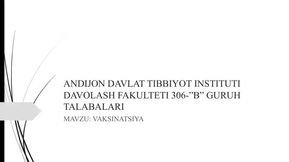 Vaksinatsiya