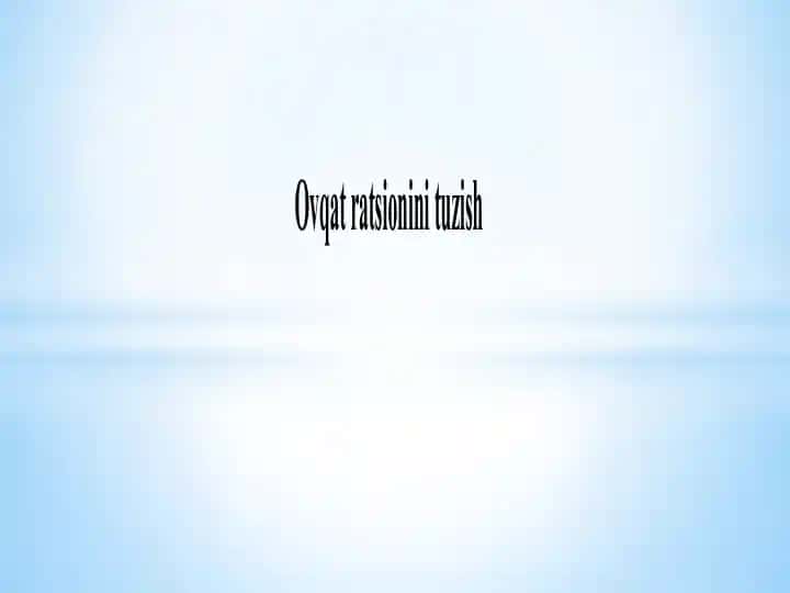 Energiya sarflanishining turli ishlar vaqtida o'zgarishi