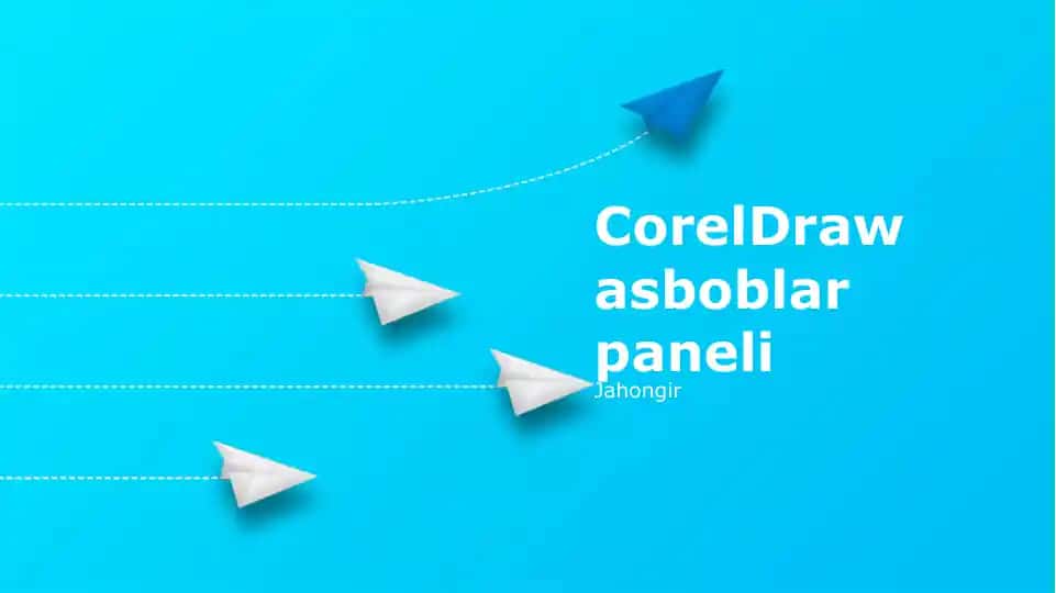 CorelDraw asboblar paneli