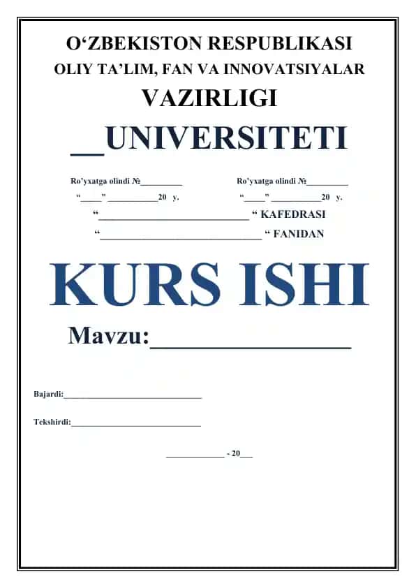 Alisher Navoiy hayoti va ijodi