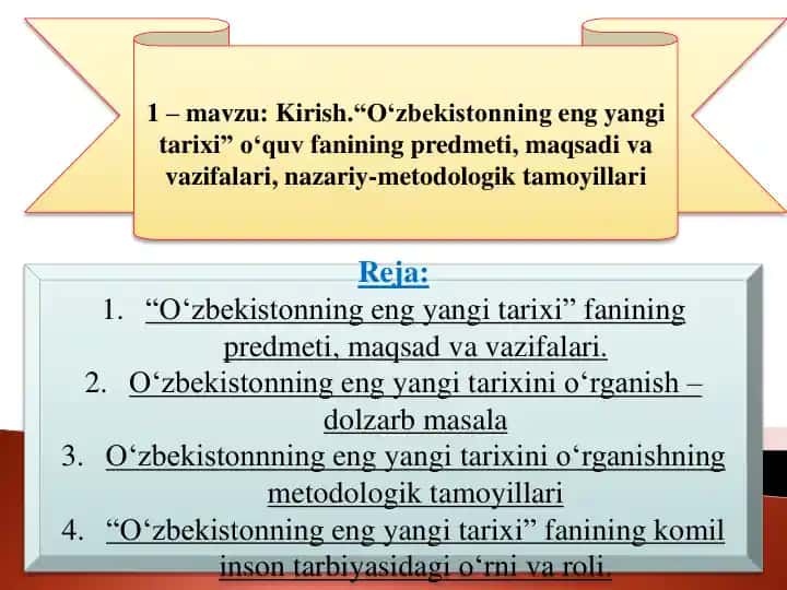 "O‘zbekistonning eng yangi tarixi"