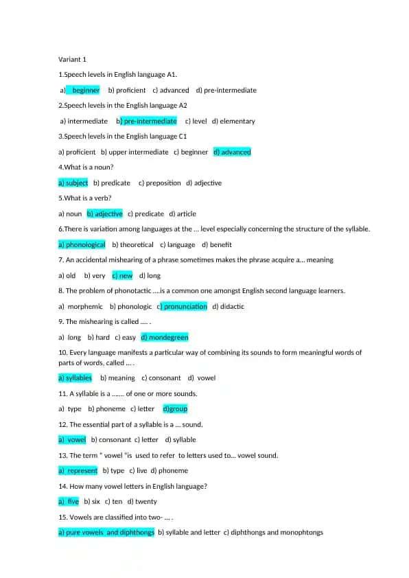 Speech Levels in English Language
