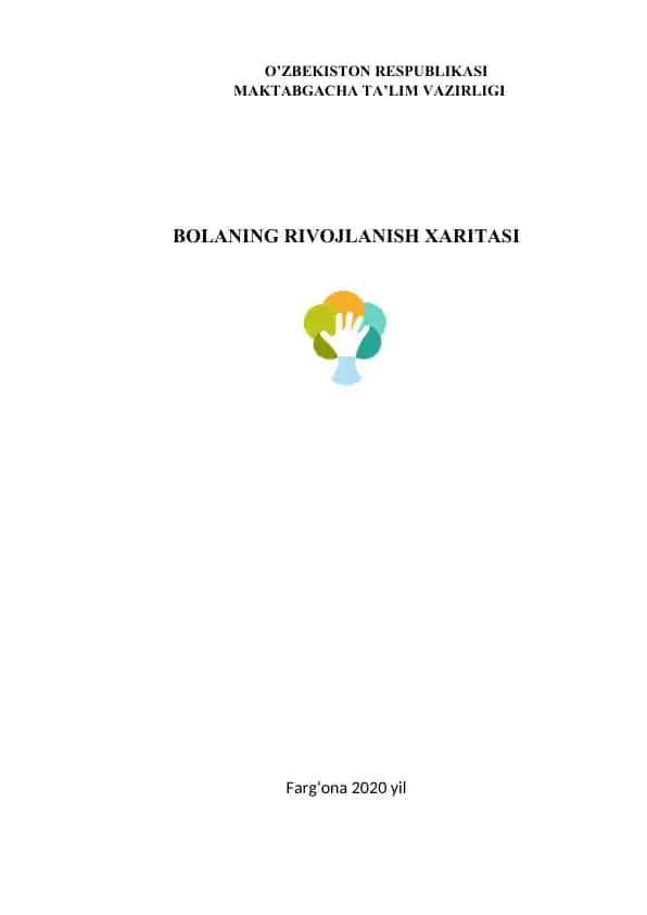Bolaning Rivojlanish Xaritasi