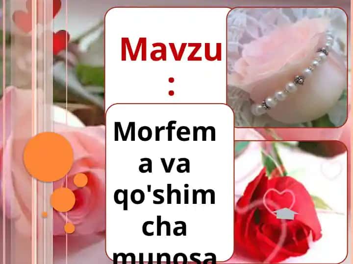Morfema va qo'shimcha munosabati
