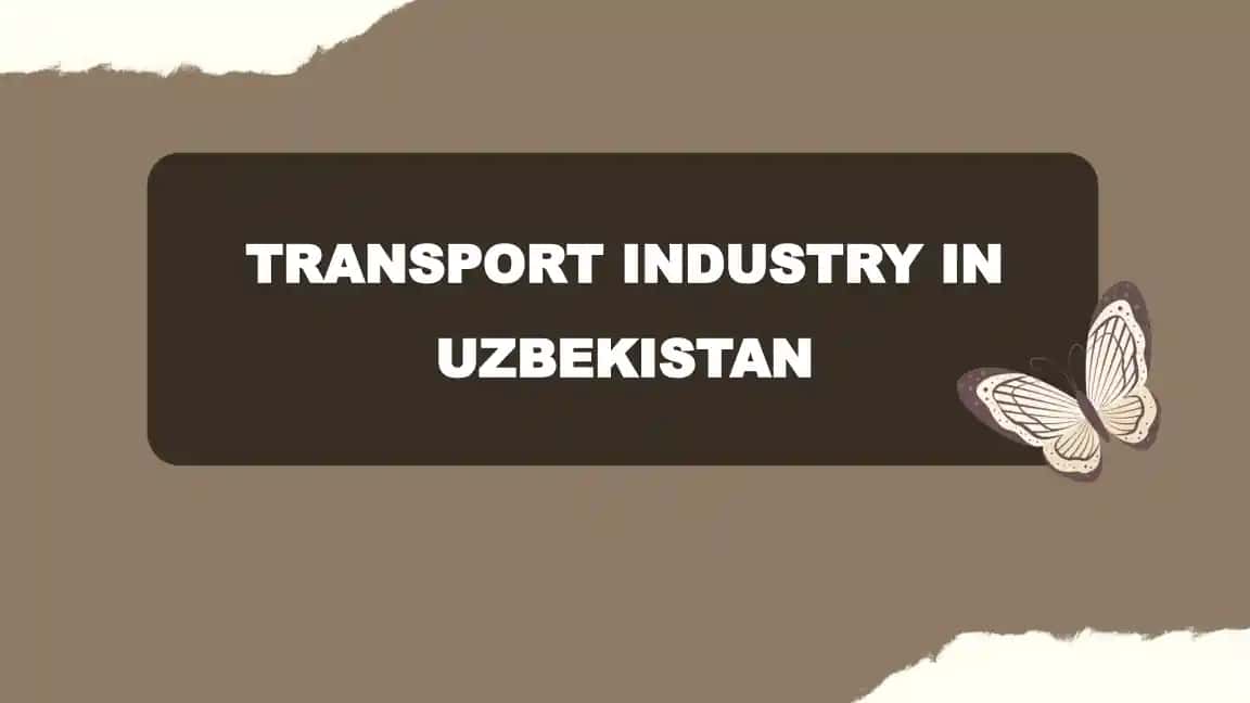 Transport industry in UZBEKISTAN