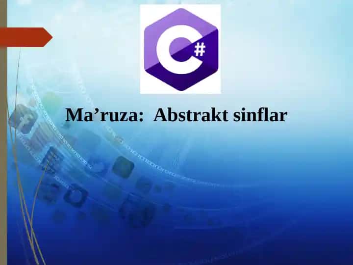 Abstrakt sinflar