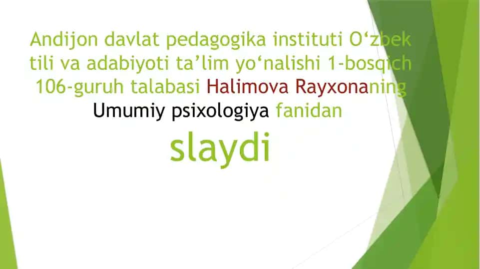 Yetuklik davri psixologiyasi