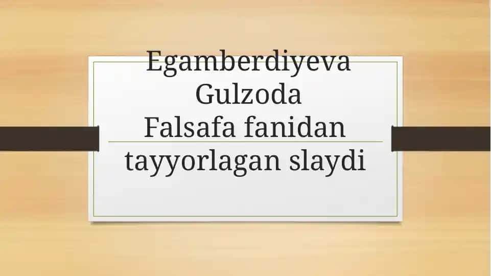 Aristotel ontologiyasining tasnifi