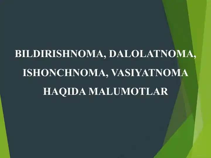 Bildirishnoma