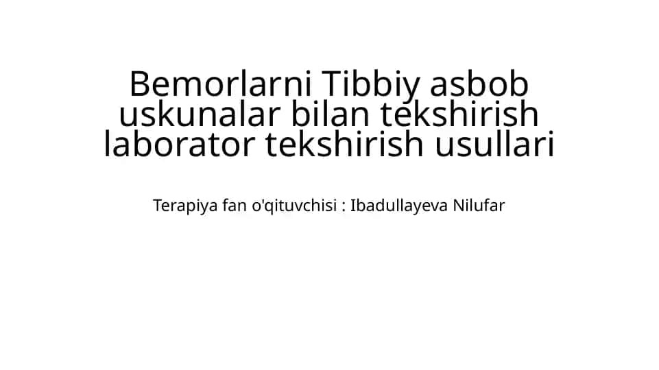 Rentgenologik tekshirish