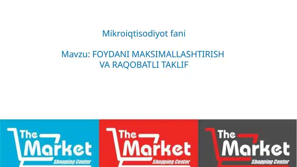 Mikroiqtisodiyotfani