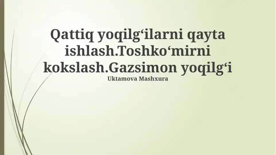 Gazsimon Yoqilg'i