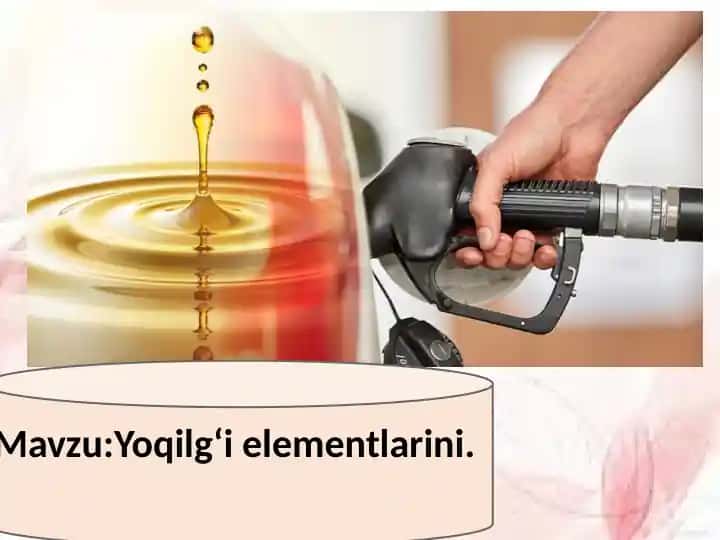 Yoqilg‘i elementlari.