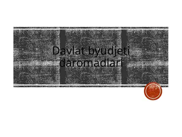 Davlat budjeti daromadlari