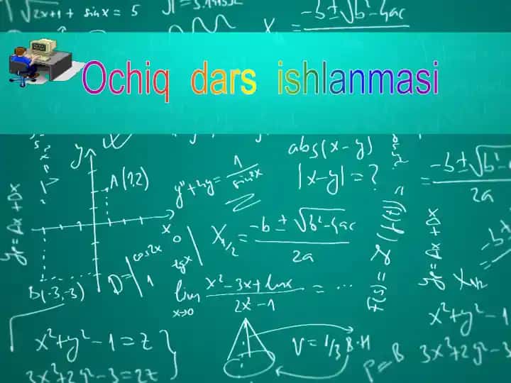 Ochiq dars ishlanmasi