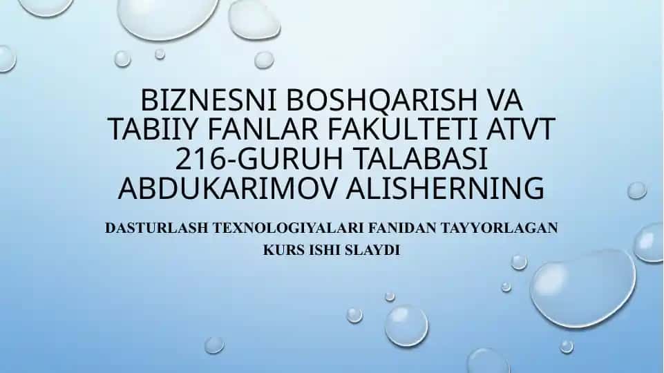 Lotereya dasturi