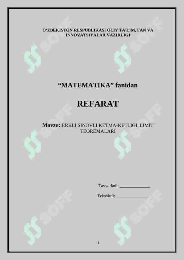 ERKLI SONLAR KETMA KETLIGI