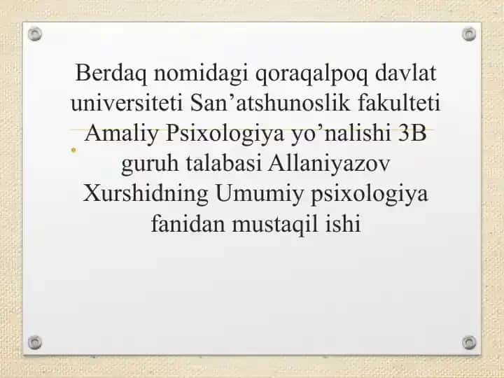 Tafakkur va fikrlash