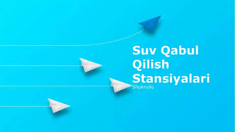 Suv Qabul Qilish Stansiyalari