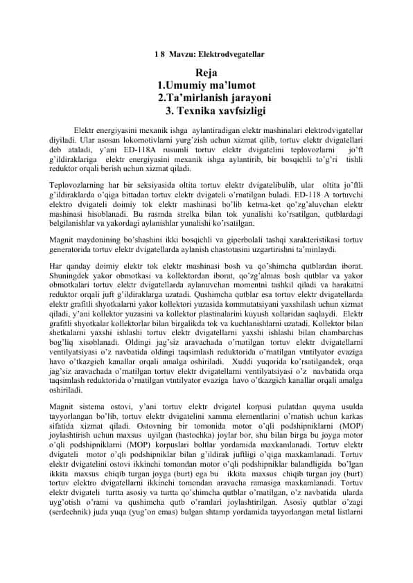 Elektrodvigatellar