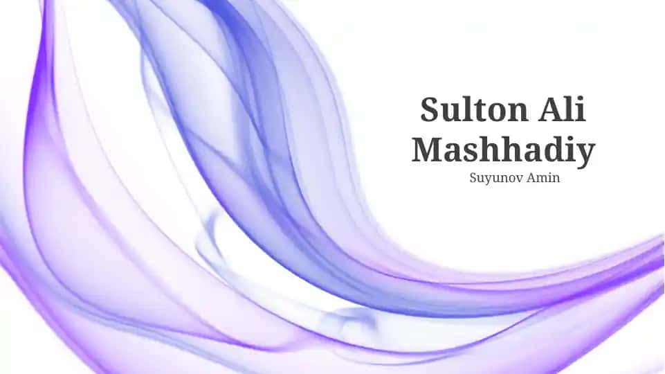 Sulton Ali Mashhadiy