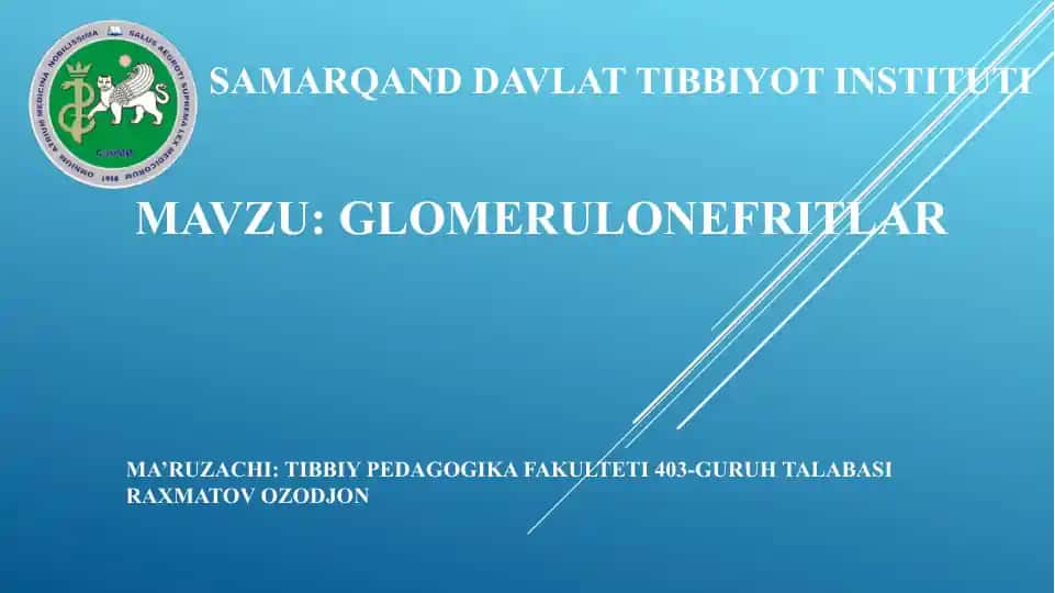 Samarqand davlat tibbiyot instituti