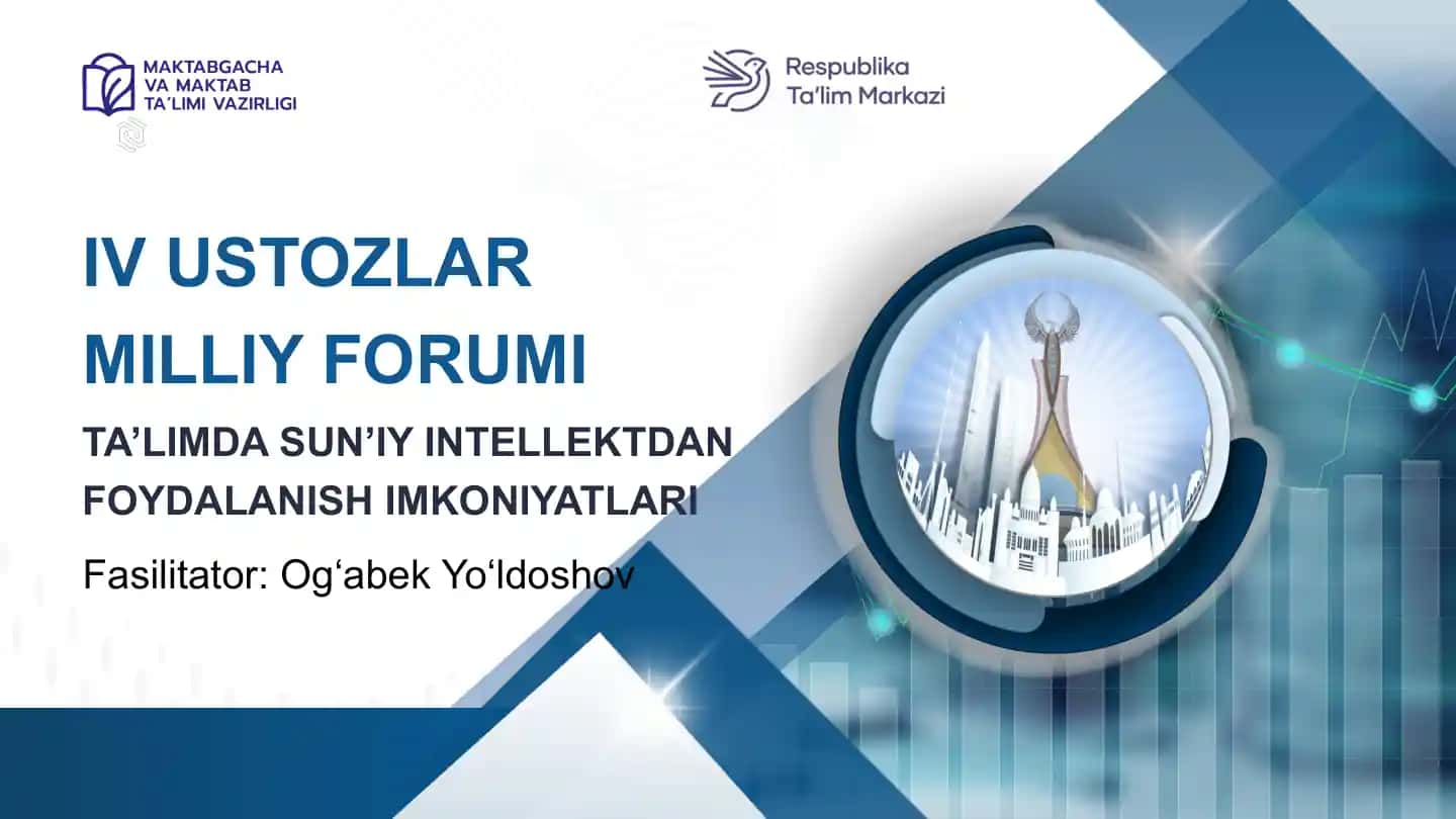 TA’LIMDA SUN’IY INTELLEKTDAN FOYDALANISH IMKONIYATLARI