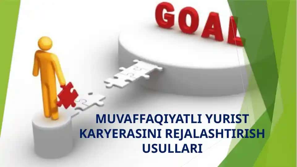 MUVAFFAQIYATLI YURIST KARYERASINI RЕJALASHTIRISH USULLARI