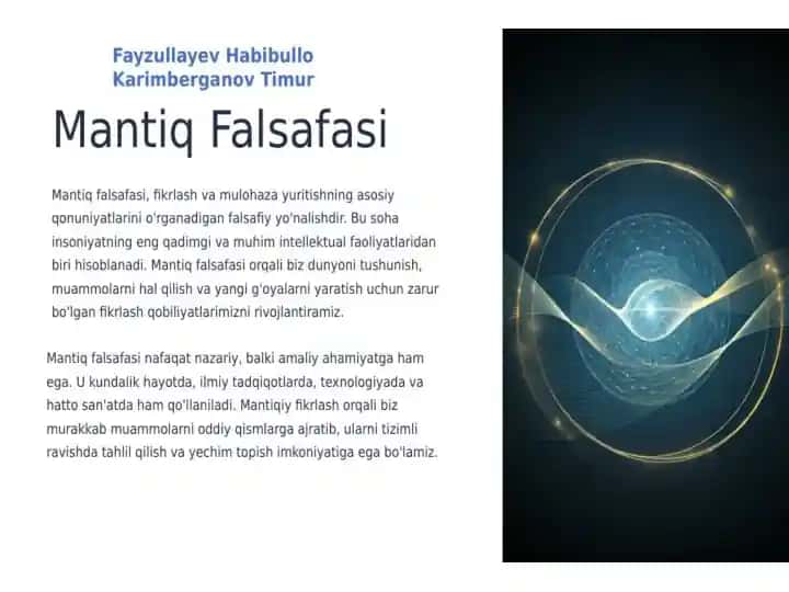 Mantiq Falsafasi