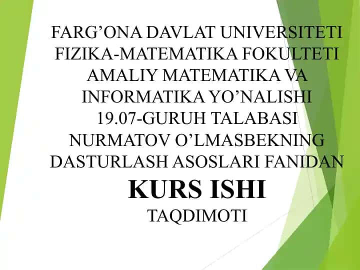 C# dasturlash tilida MonthCalendar komponentasi yordamida dasturlar yaratish