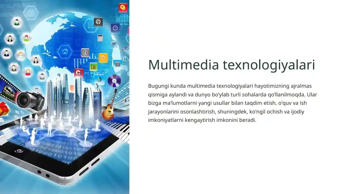 Multimedia texnologiyalari