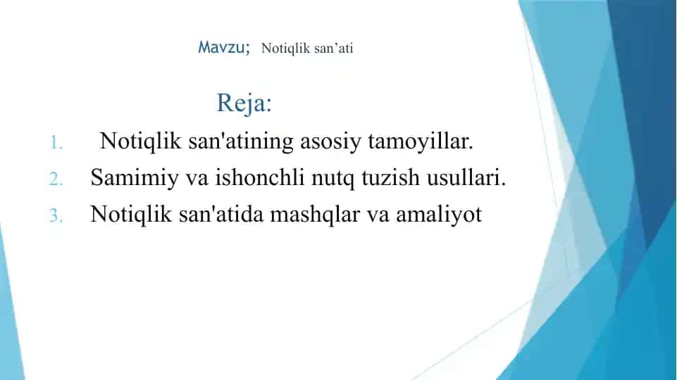 Notiqlik san’ati
