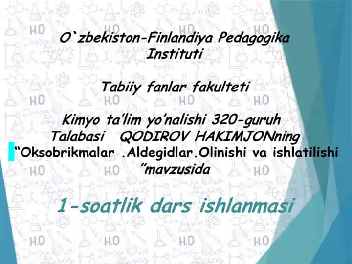 Oksobrikmalar, Aldegidlar, Olinishi va Ishlatilishi