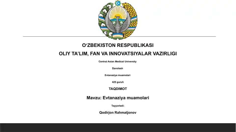 Evtanaziya muamolari