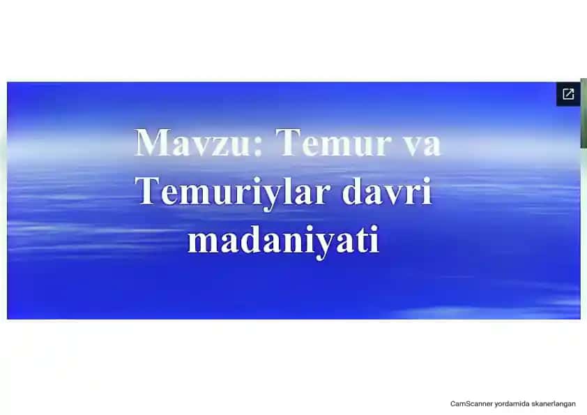 Temur va Temuriylar davlati