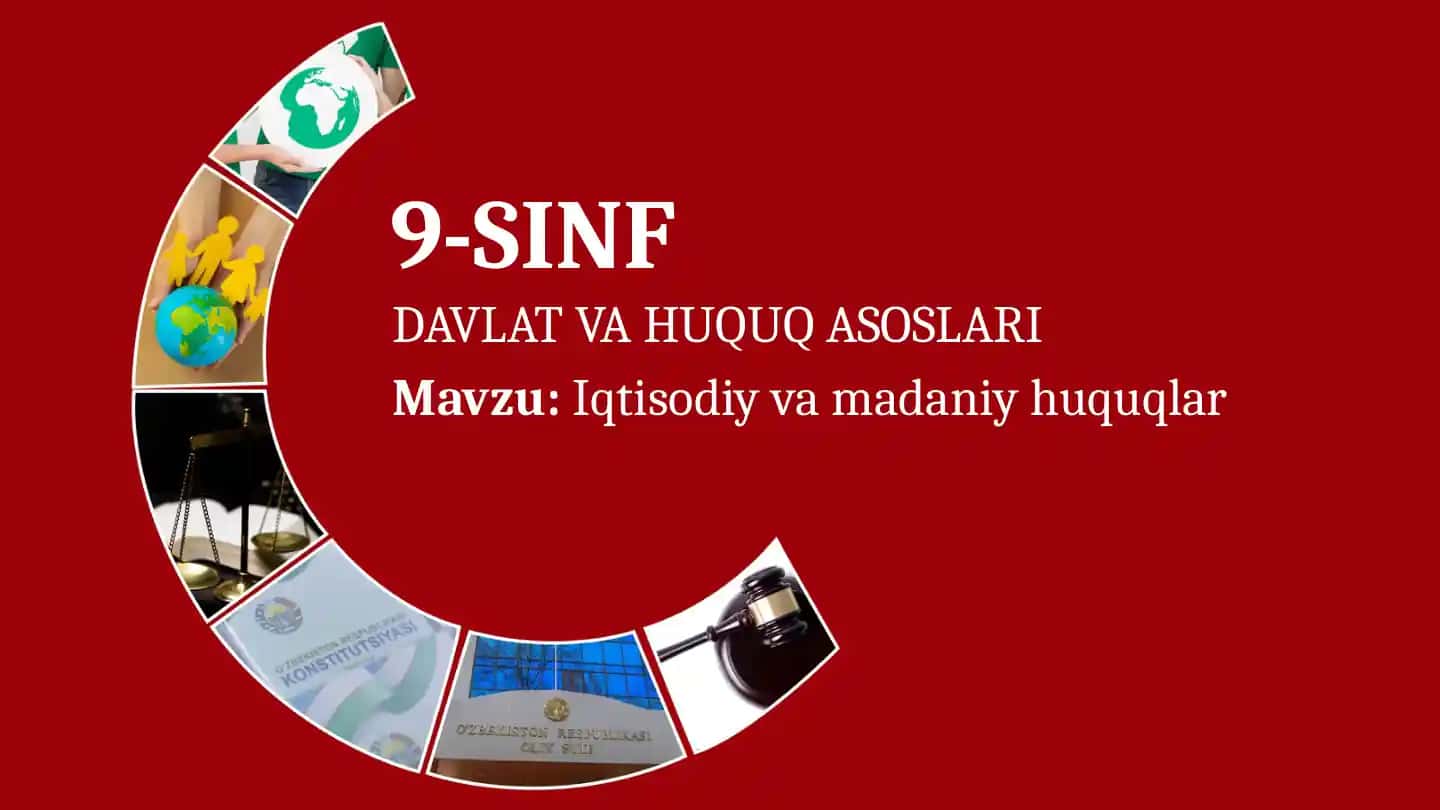 IQTISODIY HUQUQLAR TUSHUNCHASI