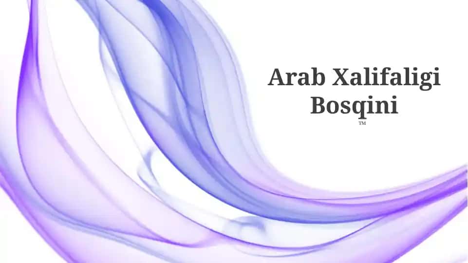 Arab Xalifaligi Bosqini