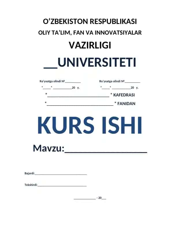 Daniel Defoe haqida kurs ishi