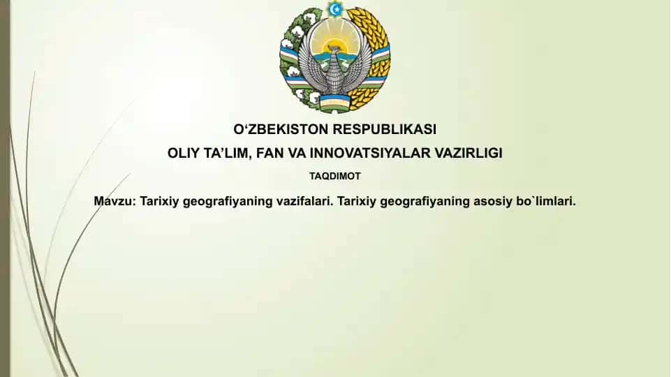 Tarixiy Geografiya