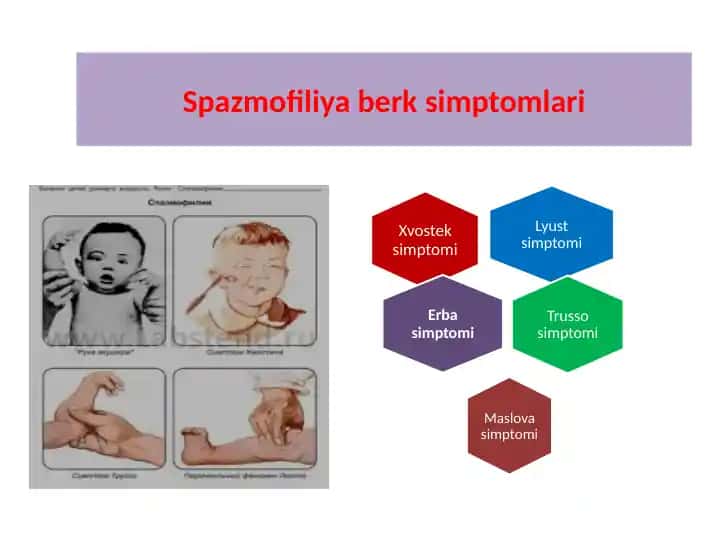 Spazmofiliya berksimptomlari