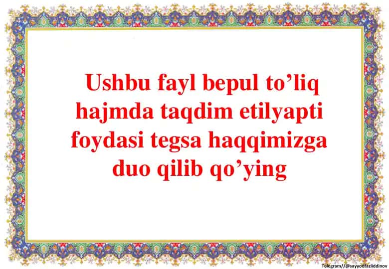 Mening Oilam