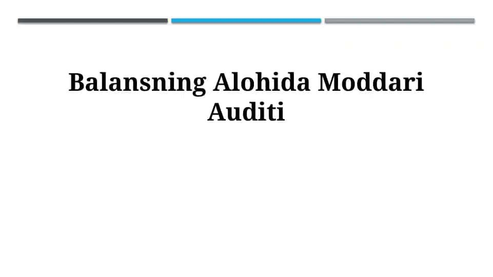 Pul mablagʻlari auditi