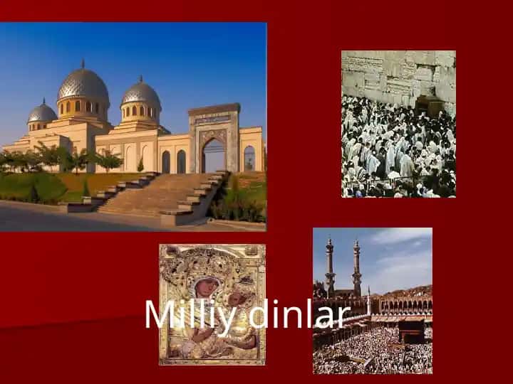 Milliy dinlar